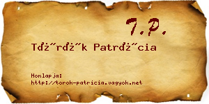 Török Patrícia névjegykártya